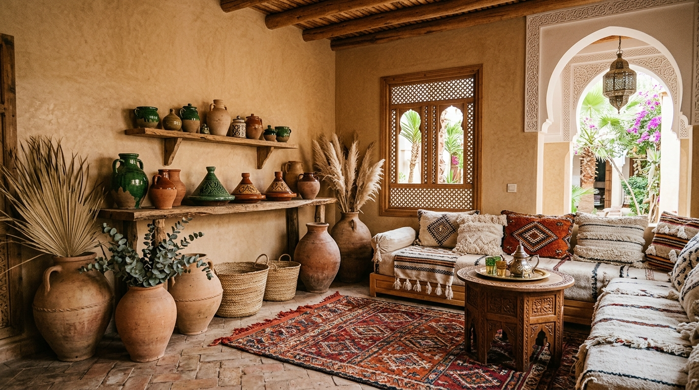 Style with trays and tabletop moments that feel curated